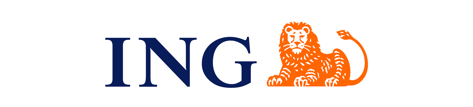 ING logo, een internationale bank die innovatieve financiële producten en diensten aanbiedt met focus op duurzaamheid en digitale transformatie.