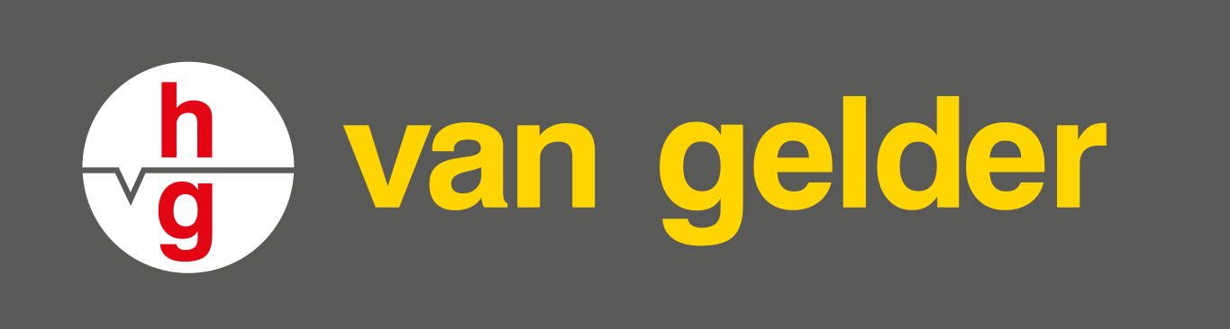 Van Gelder logo, een vooraanstaand bedrijf in de bouw- en infrastructuursector, met expertise in het realiseren van complexe projecten.