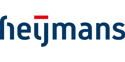 Heijmans logo, een toonaangevend bedrijf in de bouw- en infrastructuursector, gespecialiseerd in duurzame en innovatieve projecten.